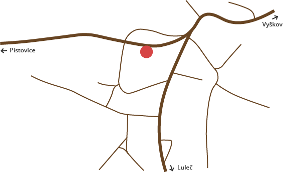 Mapa Drnovic
